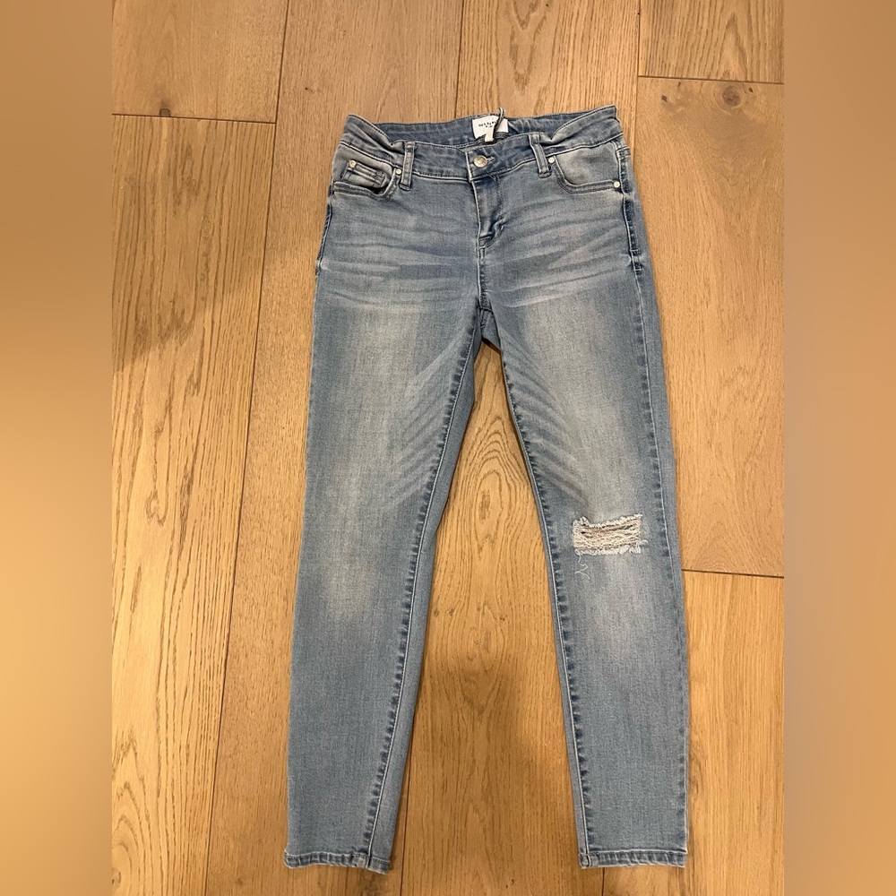 Celebrity Pink Light Blue Skinny Jeans